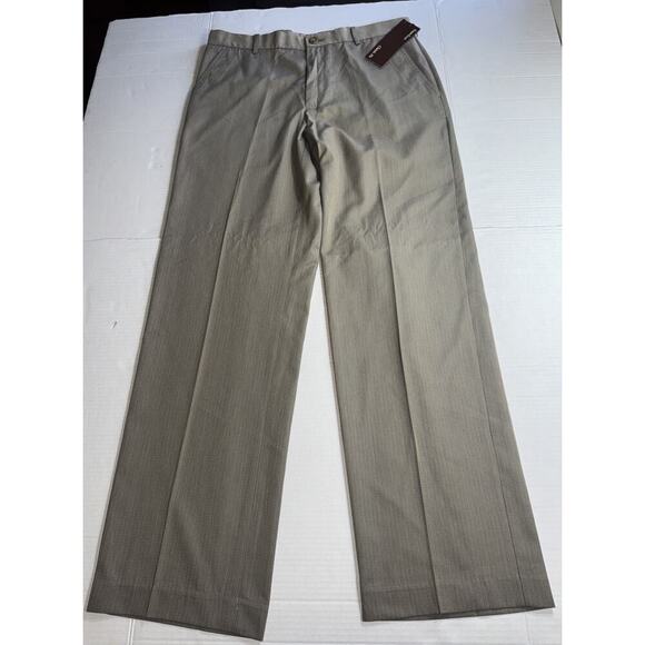 Perry Ellis Classic Fit Pants Men’s 32x32 Principles Brownstone - Picture 1 of 15